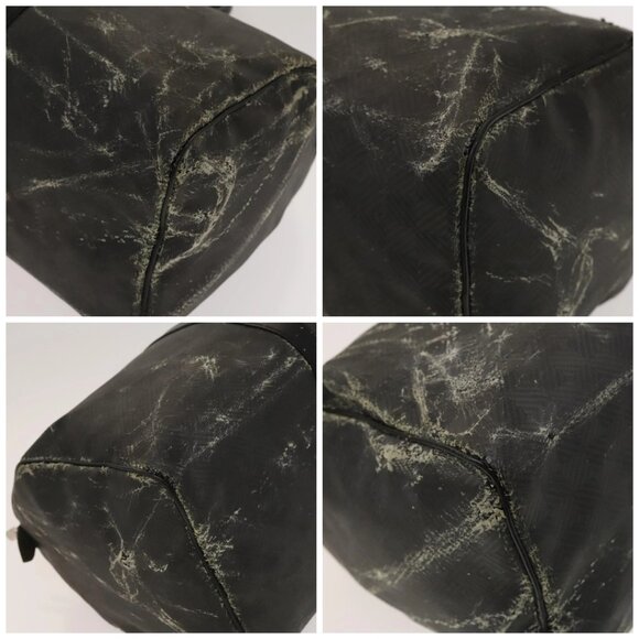 LOUIS VUITTON Damier Carbon Keepall 45 Boston Bag Black N41415 LV Auth sw1210 - Picture 14 of 16